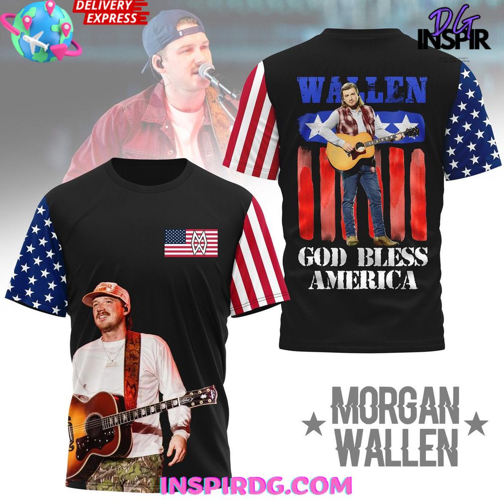 Morgan Wallen God Bless American Special T-Shirt