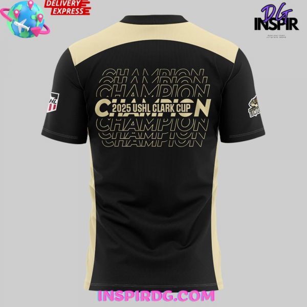 Muskegon Lumberjacks 2025 USHL Clark Cup Special T-Shirt