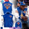 New York Knicks x KITH Skyline 2025 Playoffs Varsity Jacket