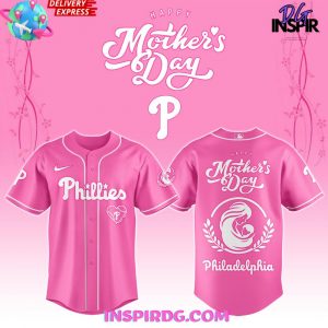 Philadelphia Phillies Mothers Day 2025 Baseball Jersey