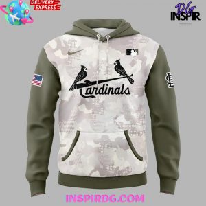 St. Louis Cardinals 2025 Armed Forces Day Collection Hoodie