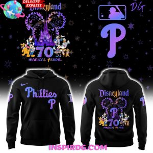 Philadelphia Phillies Disneyland 70th Magical Years Special Hoodie