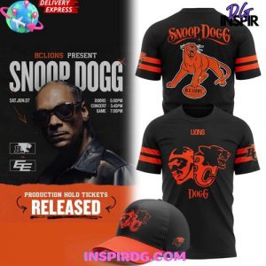 BC Lions x Snoop Dogg 2025 Concert Special Edition T-Shirt