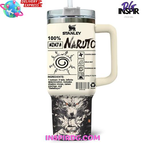 Naruto Shippuden Limited Edition Stanley Tumbler Cup Naruto Shippuden Limited Edition Stanley Tumbler Cup