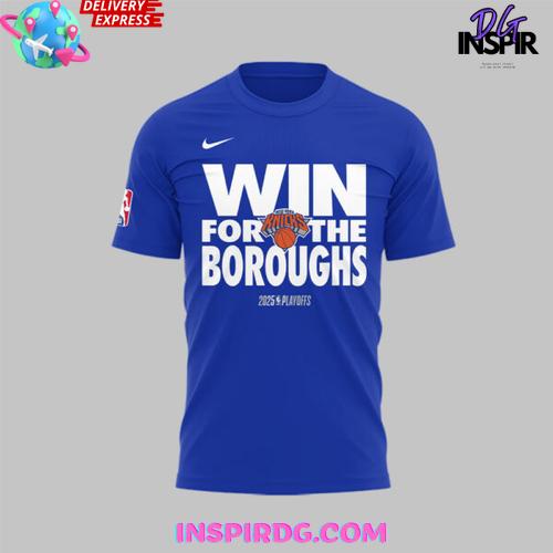 New York Knicks Win For The Boroughs 2025 T-Shirt New York Knicks Win For The Boroughs 2025 T-Shirt