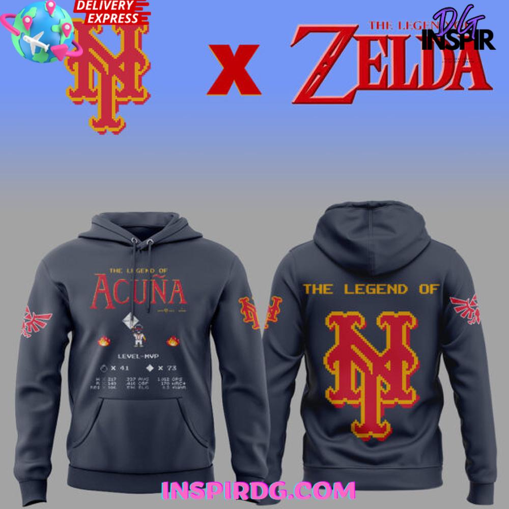 New York Mets x The Legend of Zelda 2025 Hoodie New York Mets x The Legend of Zelda 2025 Hoodie