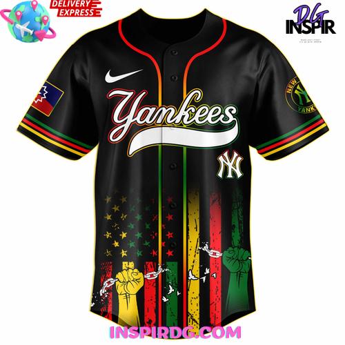 New York Yankees Juneteenth Day 2025 Special Jersey New York Yankees Juneteenth Day 2025 Special Jersey