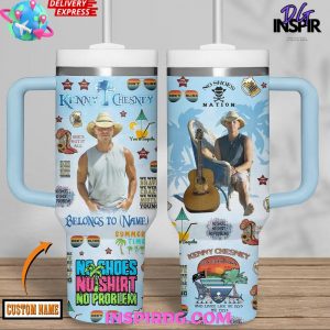 Kenny Chesney No Shoes Nation Stanley Tumbler Cup