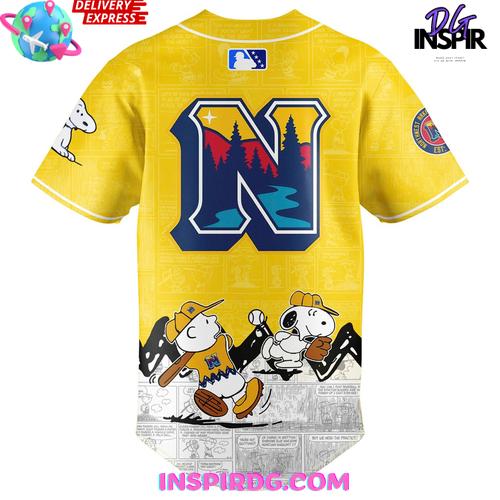 Northwest Arkansas Naturals x Peanuts Night 2025 Baseball Jersey Northwest Arkansas Naturals x Peanuts Night 2025 Baseball Jersey