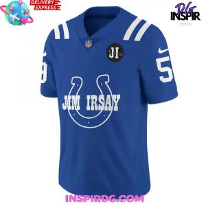 INDIANAPOLIS COLTS REMEMBERING JIM IRSAY FOOTBALL JERSEY