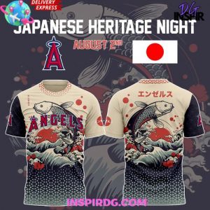 Los Angeles Angels Japanese Heritage Night 2025 T-Shirt