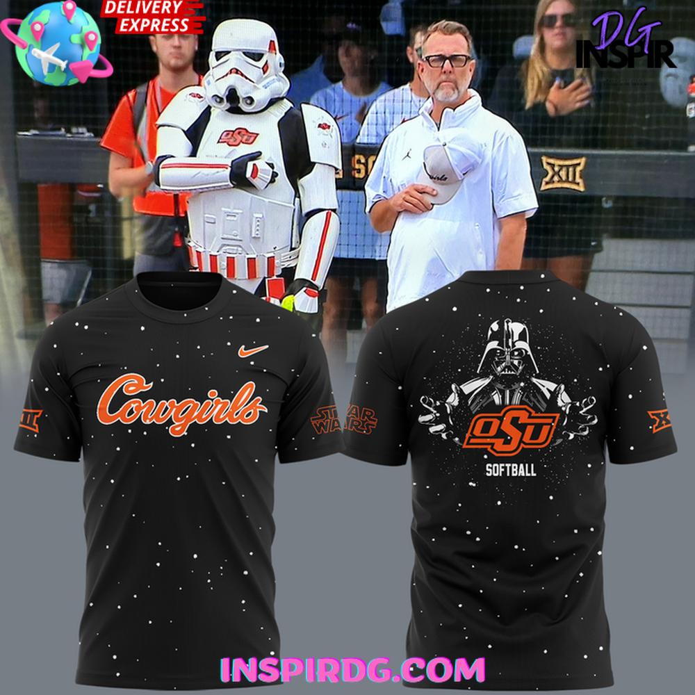 OSU Cowgirl Softball x Star Wars 2025 T-Shirt OSU Cowgirl Softball x Star Wars 2025 T-Shirt