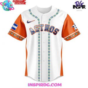 Houston Astros Salvadoran Heritage 2025 Baseball Jersey