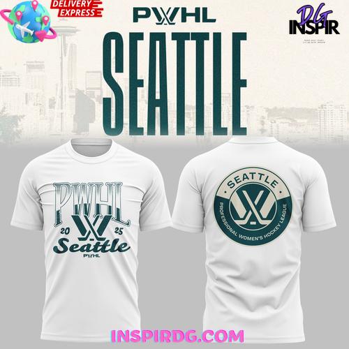 PWHL Seattle 2025 Inaugural Team T-Shirt PWHL Seattle 2025 Inaugural Team T-Shirt