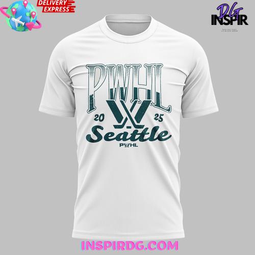 PWHL Seattle 2025 Inaugural Team T-Shirt PWHL Seattle 2025 Inaugural Team T-Shirt