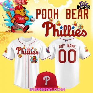 Philadelphia Phillies x Pooh Bear 2025 Baseball Jersey