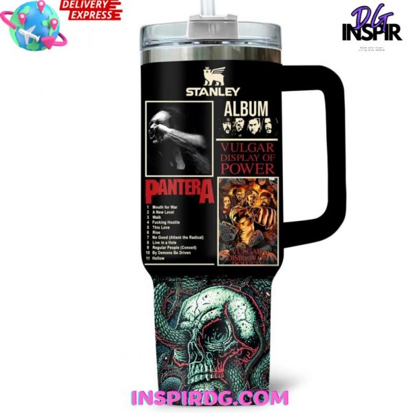 Pantera “Vulgar Display of Power” Limited Edition Stanley Tumbler Cup