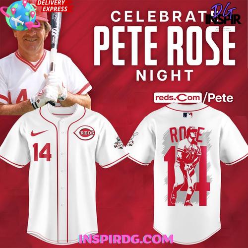 Pete Rose Cincinnati Reds 2025 Limited Edition Baseball Jersey Pete Rose Cincinnati Reds 2025 Limited Edition Baseball Jersey