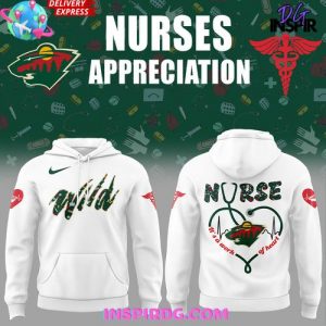 Minnesota Wild Nurses Appreciation 2025 Hoodie