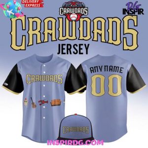 Hickory Crawdads Baseball x Friends Day Night 2025 Baseball Jersey