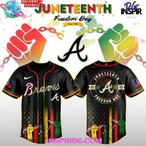 Atlanta Braves x Juneteenth Day 2025 Special Jersey