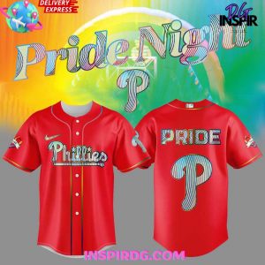 Philadelphia Phillies LGBTQ Pride Night 2025 Baseball Jersey