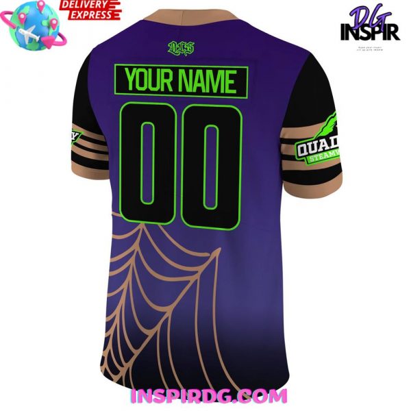 Quad City Steamwheelers Halfway to Halloween Night 2025 Football Jersey