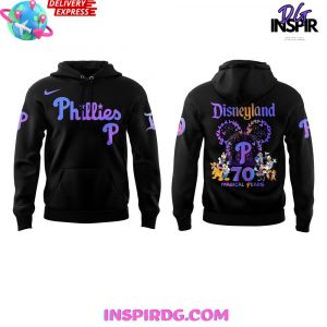 Philadelphia Phillies Disneyland 70th Magical Years Special Hoodie