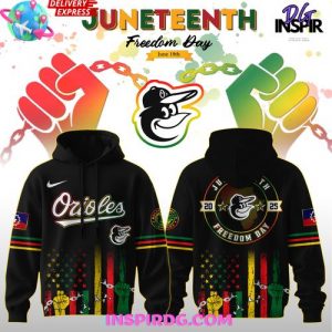 Baltimore Orioles Juneteenth Day 2025 Special Hoodie
