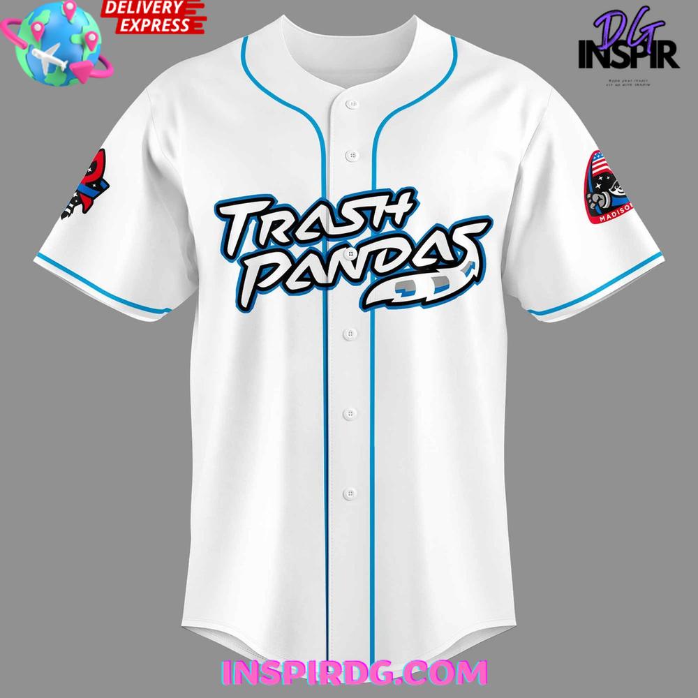 Rocket City Trash Pandas 2025 Cat Night Special Baseball Jersey Rocket City Trash Pandas 2025 Cat Night Special Baseball Jersey