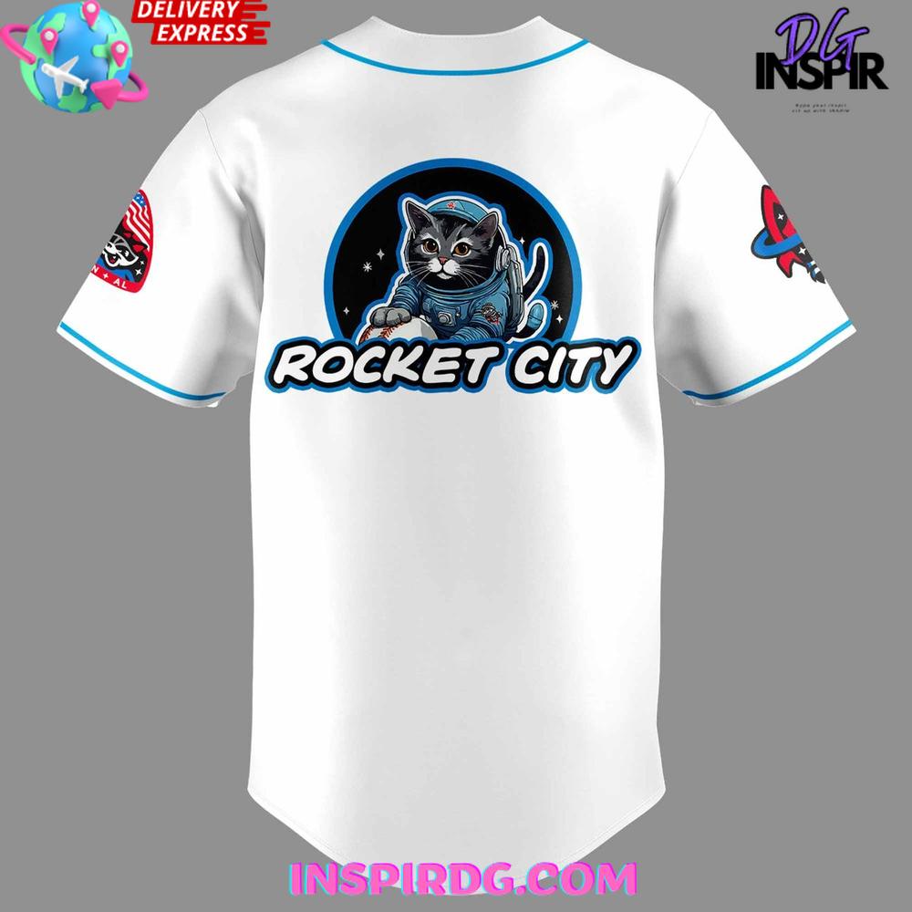 Rocket City Trash Pandas 2025 Cat Night Special Baseball Jersey Rocket City Trash Pandas 2025 Cat Night Special Baseball Jersey