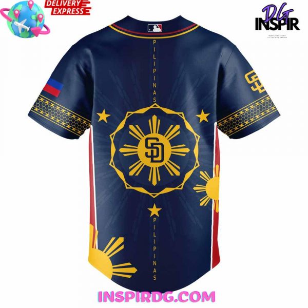 San Diego Padres Filipino Heritage Night 2025 Edition Baseball Jersey