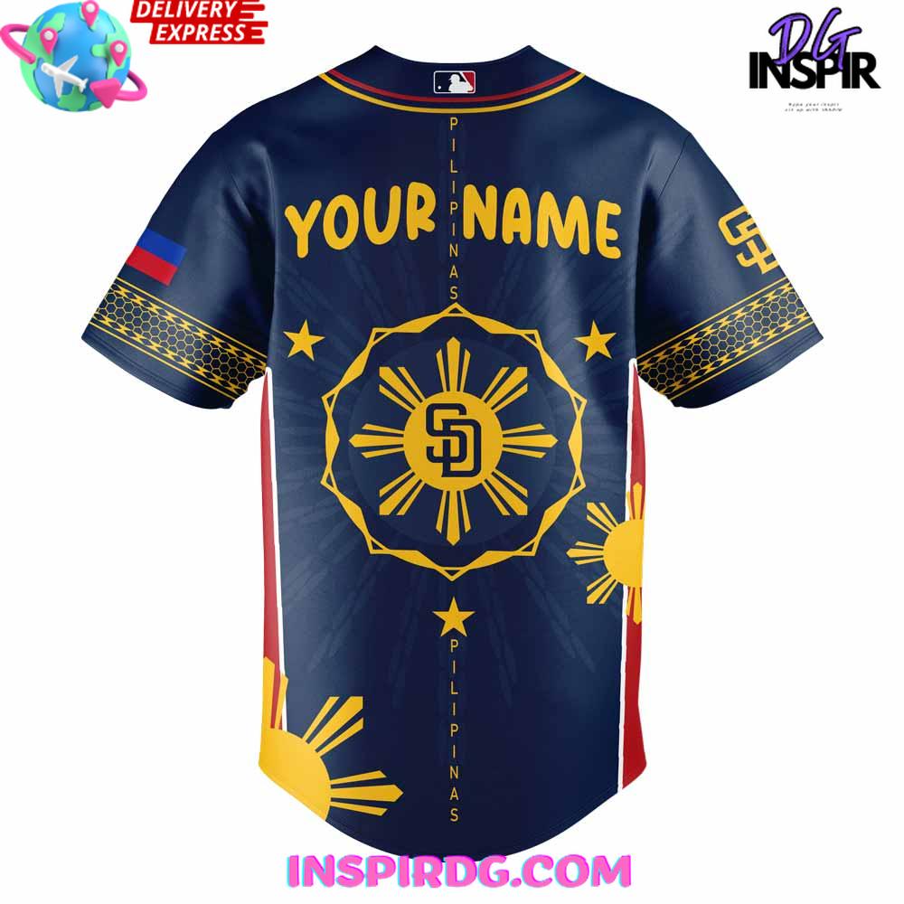 San Diego Padres Filipino Heritage Night 2025 Edition Baseball Jersey San Diego Padres Filipino Heritage Night 2025 Edition Baseball Jersey