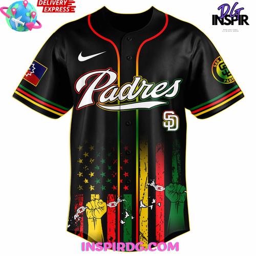 San Diego Padres Juneteenth Day 2025 Special Jersey San Diego Padres Juneteenth Day 2025 Special Jersey