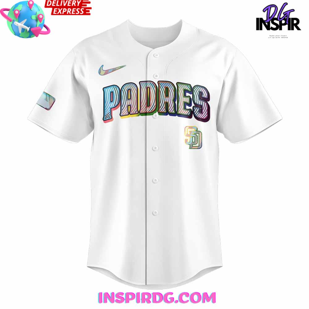San Diego Padres LGBTQ Pride Night 2025 Baseball Jersey San Diego Padres LGBTQ Pride Night 2025 Baseball Jersey