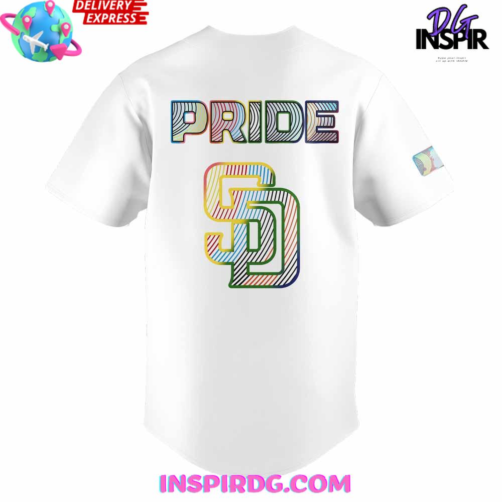 San Diego Padres LGBTQ Pride Night 2025 Baseball Jersey San Diego Padres LGBTQ Pride Night 2025 Baseball Jersey