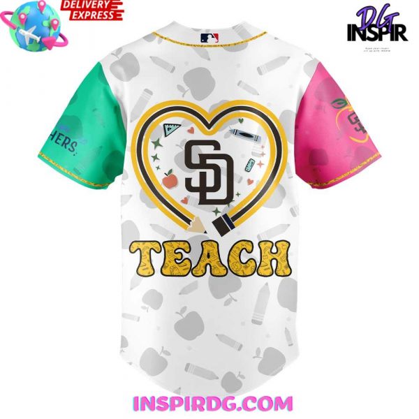San Diego Padres Teacher Appreciation 2025 Baseball Jersey