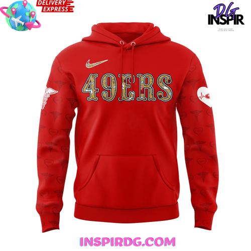 San Francisco 49ers Nurses Appreciation 2025 Hoodie San Francisco 49ers Nurses Appreciation 2025 Hoodie