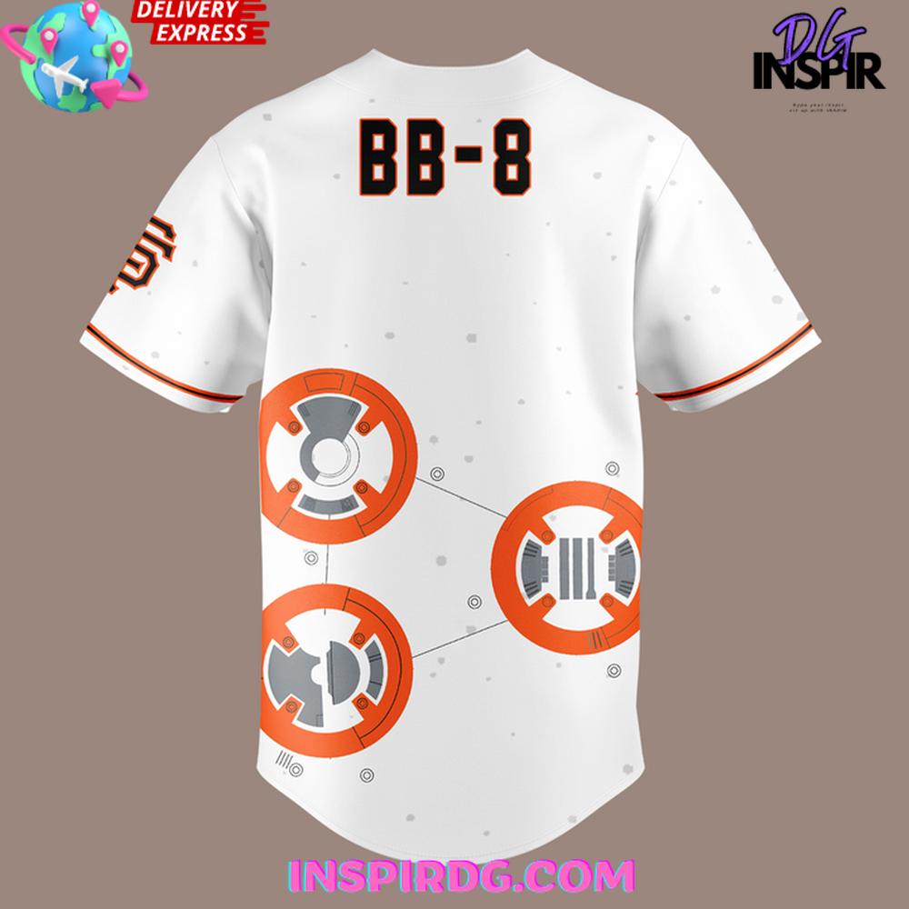 San Francisco Giants 2025 x Star Wars BB-8 Special Baseball Jersey San Francisco Giants 2025 x Star Wars BB-8 Special Baseball Jersey