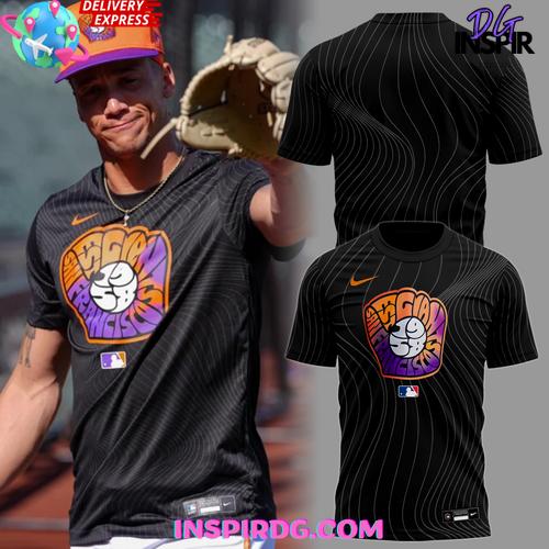 San Francisco Giants Nike Anthracite 2025 City Connect Special T-Shirt San Francisco Giants Nike Anthracite 2025 City Connect Special T-Shirt