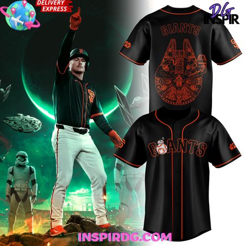 San Francisco Giants x 2025 Star Wars Special Baseball Jersey San Francisco Giants x 2025 Star Wars Special Baseball Jersey