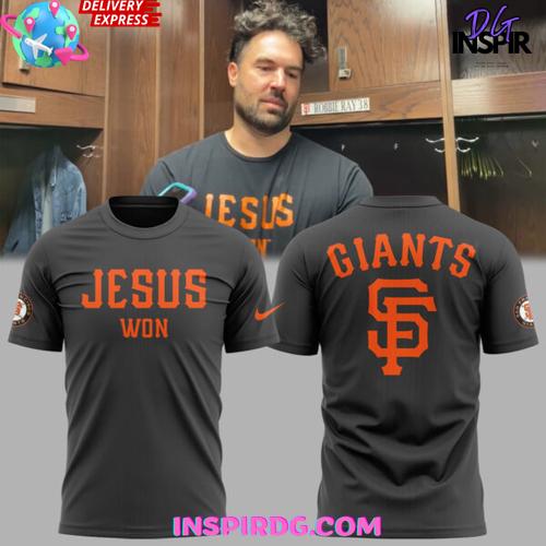 San Francisco Giants x Jesus Won 2025 Limited Edition T-Shirt San Francisco Giants x Jesus Won 2025 Limited Edition T-Shirt