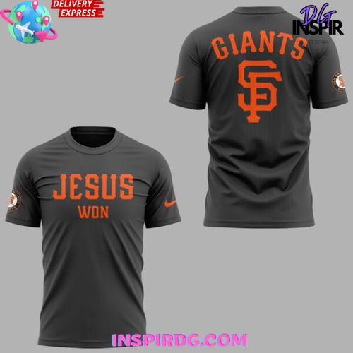 San Francisco Giants x Jesus Won 2025 Limited Edition T-Shirt San Francisco Giants x Jesus Won 2025 Limited Edition T-Shirt