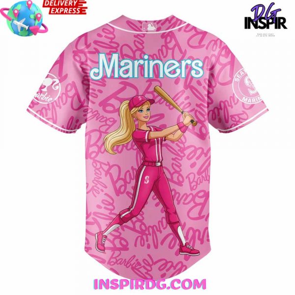 Seattle Mariners Barbie Night Performance Baseball Jersey
