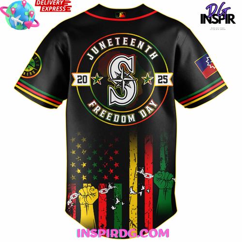 Seattle Mariners Juneteenth Day 2025 Special Jersey Seattle Mariners Juneteenth Day 2025 Special Jersey