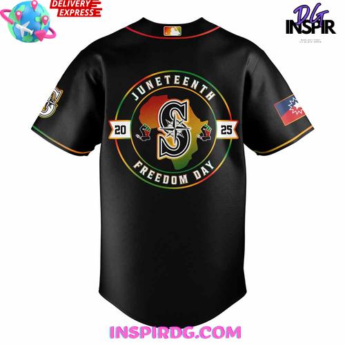 Seattle Mariners Juneteenth Freedom Day 2025 Baseball Jersey Seattle Mariners Juneteenth Freedom Day 2025 Baseball Jersey