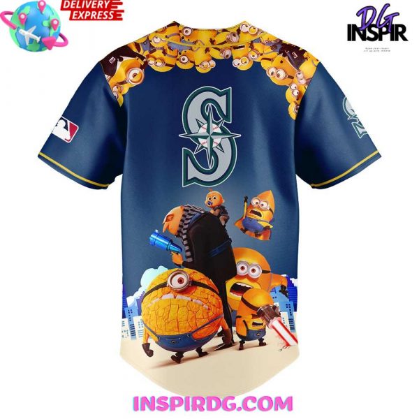 Seattle Mariners Minions Dream Team Special Baseball Jersey