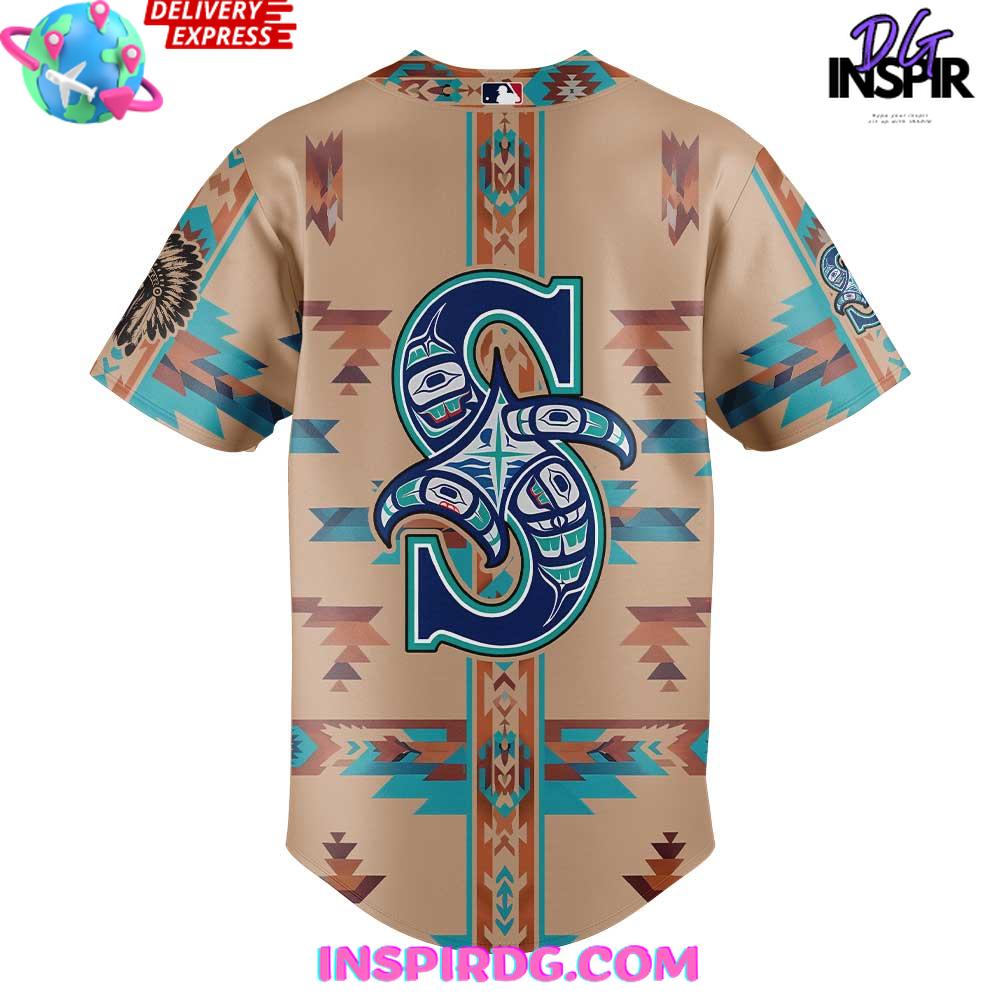 Seattle Mariners Native American Heritage 2025 Baseball Jersey Seattle Mariners Native American Heritage 2025 Baseball Jersey