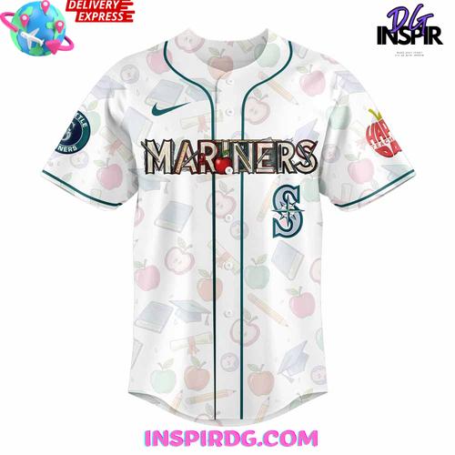 Seattle Mariners Teacher Appreciation 2025 Special Baseball Jersey Seattle Mariners Teacher Appreciation 2025 Special Baseball Jersey