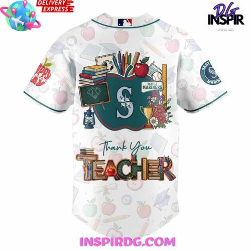 Seattle Mariners Teacher Appreciation 2025 Special Baseball Jersey Seattle Mariners Teacher Appreciation 2025 Special Baseball Jersey